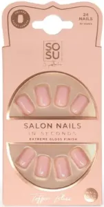 SOSU Cosmetics Műköröm Toffee Bliss (Salon Nails) 24 db