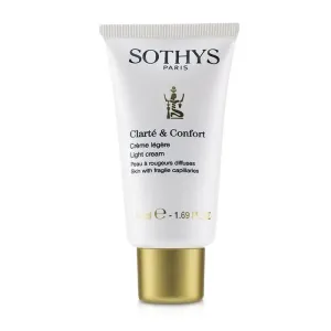 SOTHYS Paris Könnyű krém törékeny hajszálerekkel rendelkező bőrre Clarté & Confort (Light Cream) 50 ml