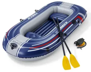 Mamido Felfújható csónak Bestway kék 255 x 127 cm Kerti játékok > Sport > Felfújható csónakok