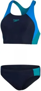 Speedo colourblock splice 2 piece true navy/bondi blue/aquarium 3xl - #1219766