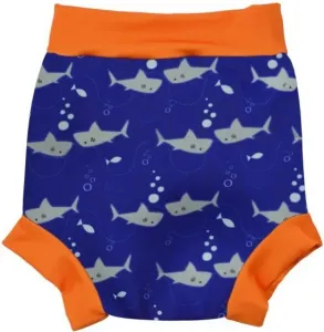 úszónadrág a legkisebbeknek splash about happy nappy shark orange s
