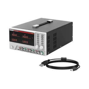 Labor tápegység - 0–30 V - 0–5 A DC - 550 W - 5 memóriahely - LED kijelző | Stamos Soldering