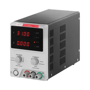 Laborítóriumi tápegység - 0-30 V - 0-5 A DC - 150 W - USB | Stamos Soldering