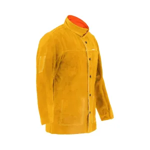Marhabőr hegesztő kabát - arany - XXL-es méret | Stamos Welding Group