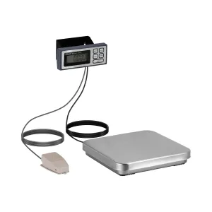 Digitális konyhai mérleg - lábpedál - 5 kg / 1 g - 320 x 310 mm - LCD | Steinberg Systems