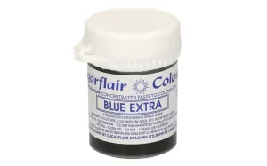 Kék gél - paszta festék extra koncentrált - Sugarflair Colours #1149999