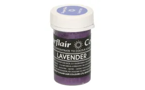Lila gél pasztel festék Lavender 25 g (levandula) - Sugarflair Colours #252939
