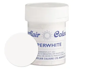 Superwhite 20 g fehér porított meszelés 20 g fehér - Sugarflair Colours