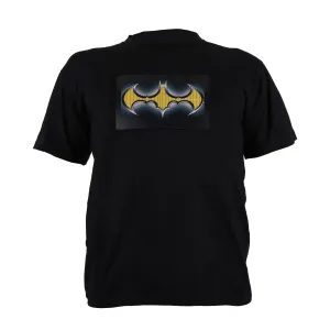 Summary Kétszínű LED póló, Batman design, XL méret