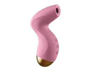 Svakom Pulse Pure - akkus, léghullámos csiklóizgató (pink)