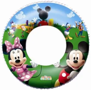 Mickey mouse inflatable swim ring zöld/kék