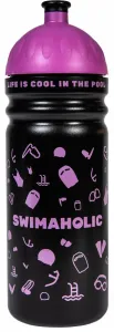 Swimaholic water bottle swimming world fekete/rózsaszín