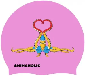 úszósapka swimaholic octopus cap rózsaszín