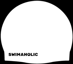 Gyermek úszósapka swimaholic classic cap junior fehér #1516733
