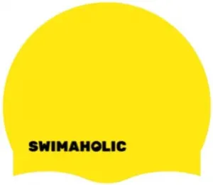 Gyermek úszósapka swimaholic classic cap junior sárga #1516737