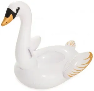 Felfújható nyugágy inflatable swan fehér
