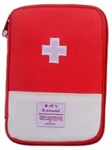 Elsősegély táska lifeguard first aid pouch sötétvörös