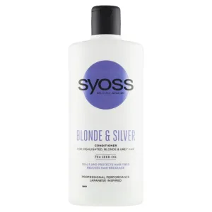 Syoss Balzsam melírozott, szőke és ősz hajra Blonde & Silver (Conditioner) 440 ml
