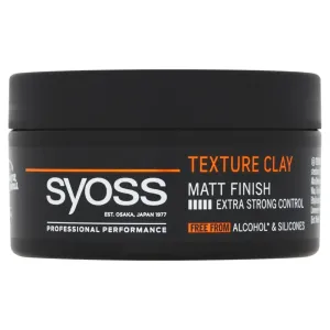 Syoss Mattító hajformázó agyag Texture (Clay) 100 ml