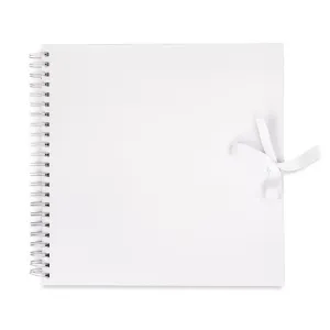 Scrapbooking album fehér / különböző méretben (Könyv dekorálásra)