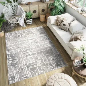 ARIA Dizájnos szőnyeg egyszerű absztrakt mintával Szélesség: 80 cm | Hossz: 150 cm #1389750