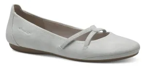 Tamaris női balerina cipő - szürke #1476111