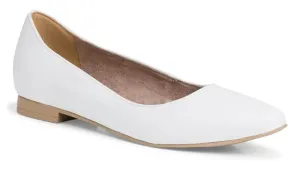 Tamaris női bőr félcipő - fehér #1434880