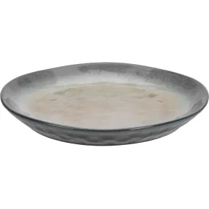 Dario kőagyag desszert tányér, 20 cm, barna
