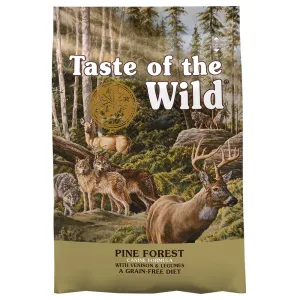 2 x 12,2 kg Taste of the Wild Pine Forest száraz kutyatáp