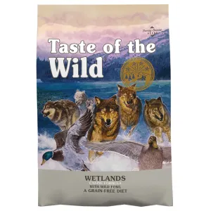 2x12,2kg Taste of the Wild - Wetlands Canine száraz kutyatáp