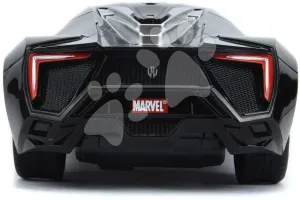 Távirányítós autó Marvel RC Black Panther Lykan 1:16 Jada fekete 29 cm hosszú 6 évtől