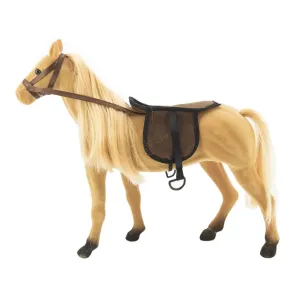 Teddies fésülhető ló kiegészítőkkel, 38 cm