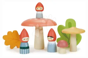 Fa törp család Woodland Gnome Family Tender Leaf Toys 3 figurával