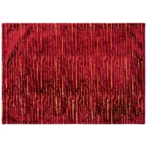 Velvet alátét, piros, 33 x 45 cm