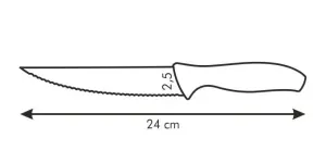 Tescoma SONIC 12 cm-es univerzális kés, fűrészél