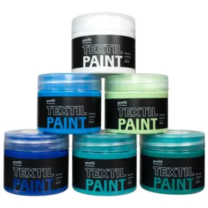 Festék készlet sötét textíliákhoz Profil Kék Lagúna 6 x 50 ml