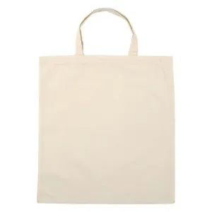 Természetes pamut bevásárló táska - 5 db (természetes táska 27,5 x 30 cm)
