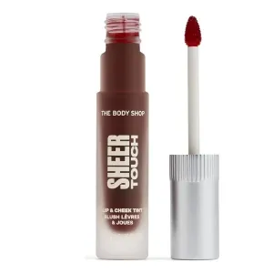 The Body Shop Ajak- és arcfesték Sheer Touch (Lip & Cheek Tint) 8 ml Power