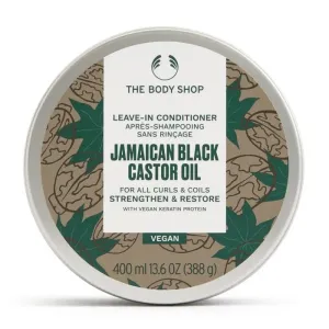 The Body Shop Öblítést nem igénylő balzsam göndör és hullámos hajra Jamaican Black Castor Oil (Cleansing Conditioner) 400 ml