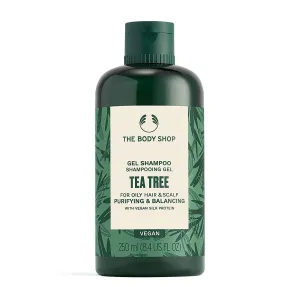 The Body Shop Sampon zsíros hajra Tea Tree (Gel Shampoo) 400 ml