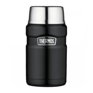 Thermos Stílus Thermos egy csésze matt fekete 710 ml-es ételhez