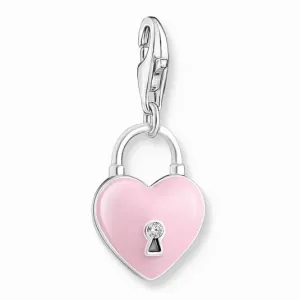 THOMAS SABO charm medál Pink heart  medál 2071-691-9