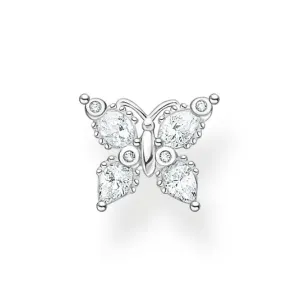 THOMAS SABO fél pár fülbevaló Butterfly white stones  fülbevaló H2195-051-14