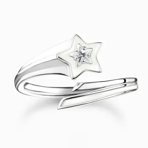 THOMAS SABO gyűrű White star  gyűrű TR2443-041-14