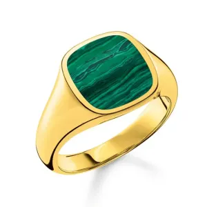 THOMAS SABO gyűrű Green-gold  gyűrű TR2332-140-6 #389575