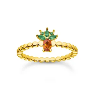 THOMAS SABO gyűrű Pineapple gold  gyűrű TR2352-472-7 #383879