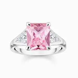 THOMAS SABO gyűrű Pink and white stones  gyűrű TR2362-051-9 #717889