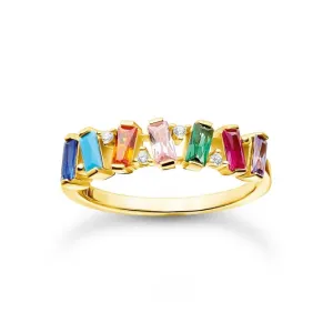 THOMAS SABO gyűrű Ring colourful stones gold  gyűrű TR2346-488-7 #389969