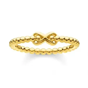 THOMAS SABO gyűrű Ring dots with infinity gold  gyűrű TR2320-413-39