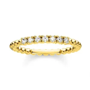 THOMAS SABO gyűrű Ring dots yellow  gyűrű TR2323-414-14 #639762